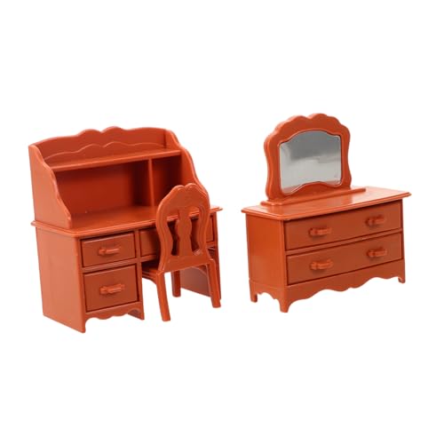 HANABASS Mini -Make -up -Tisch Puppenhaus-Schminkspiegel Miniatur Schminktisch Mini Möbelmodelle Schminktisch mit Spiegel Puppenhaus -Szenendekoration Puppenhauszubehör Harz Hellbraun HANABASS Mini -Make -up -Tisch Puppenhaus-Schminkspiegel Miniatur Schminktisch Mini Möbelmodelle Schminktisch mit Spiegel Puppenhaus -Szenendekoration Puppenhauszubehör Harz Hellbraun von HANABASS