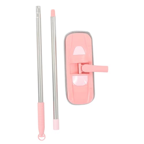 HANABASS Mini -Mop - klein Kind Mini-Mopp vorgeben, zu Reinigungsspielzeug Kid Mopp Spielzeugreinigungsmittel Reinigungsspielset Spielzeugmop Plastik Rosa von HANABASS