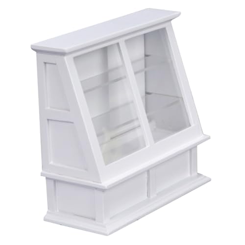 HANABASS Mini Puppenhaus Möbel Weiß Verarbeitung Bruchsicher Tragbar Dekoratives Dessertmöbel für Puppenhaus Zubehör HANABASS Mini Puppenhaus Möbel Weiß Verarbeitung Bruchsicher Tragbar Dekoratives Dessertmöbel für Puppenhaus Zubehör von HANABASS