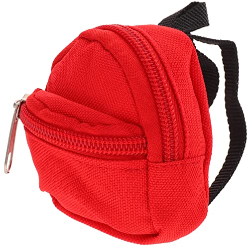 HANABASS Mini Rucksack für Puppen Kleiner Rucksack aus Robustem Material Zubehör für Puppenspielzeug zum Dekorieren von Puppen Tragbar und Leicht HANABASS Mini Rucksack für Puppen Kleiner Rucksack aus Robustem Material Zubehör für Puppenspielzeug zum Dekorieren von Puppen Tragbar und Leicht von HANABASS