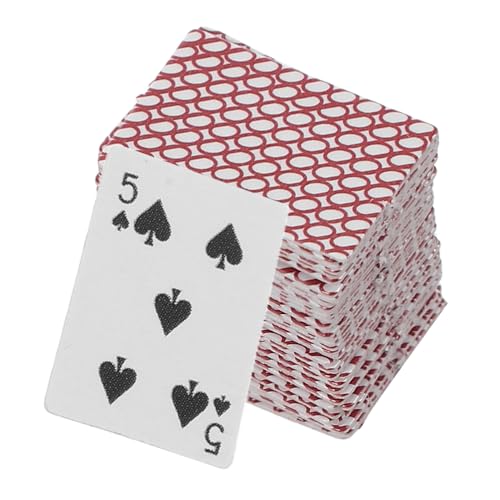 HANABASS Mini Spielkarten im Maßstab Interaktive Tiny Games für Erwachsene zum Karten für Puppenspiel Szenen HANABASS Mini Spielkarten im Maßstab Interaktive Tiny Games für Erwachsene zum Karten für Puppenspiel Szenen von HANABASS