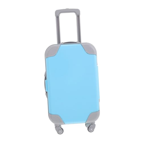 HANABASS Mini-Trolley Kleiner Koffer für Puppen Puppenhauszubehör Puppenkoffer Minikoffer für Puppen Mini-Gepäck-Partygeschenk Puppengepäck Miniatur-Spielzeugkoffer Abs Himmelblau HANABASS Mini-Trolley Kleiner Koffer für Puppen Puppenhauszubehör Puppenkoffer Minikoffer für Puppen Mini-Gepäck-Partygeschenk Puppengepäck Miniatur-Spielzeugkoffer Abs Himmelblau von HANABASS