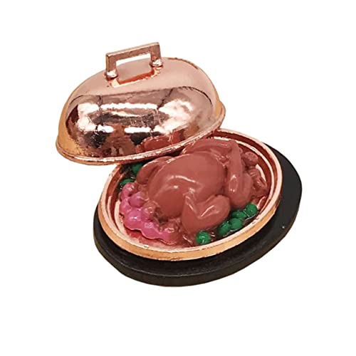 HANABASS Mini Truthahn Modell Aus Harz Für Junge Mädchen Spielhaus Zubehör Miniatur Dekoration Für Tisch Oder Heim Fördert Kreativität Und Lernen von HANABASS