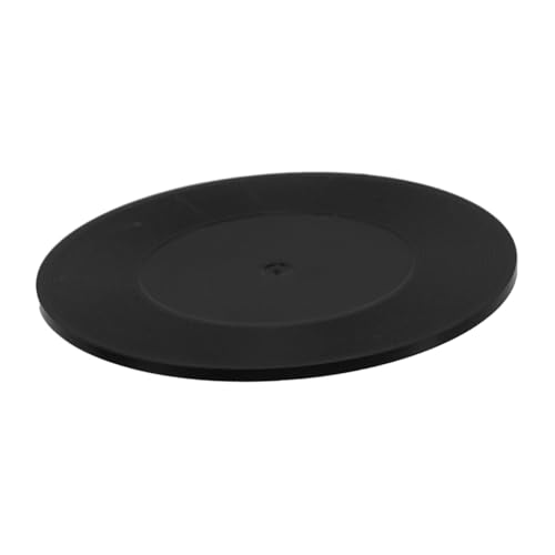HANABASS Mini Vinyl Schallplattenmodell Mini Vinyl Schallplatten Vinyl Schallplatten Vinyl Schallplatten Für Puppenhaus Miniatur Schallplatten Kunststoff Schwarz von HANABASS