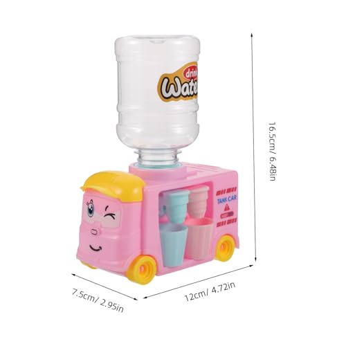 HANABASS Mini-Wasserspender für küche interaktives Lernspielzeug für Simulation eines Wasserspenders kleines Wasserspenderspielzeug Plastik Rosa HANABASS Mini-Wasserspender für küche interaktives Lernspielzeug für Simulation eines Wasserspenders kleines Wasserspenderspielzeug Plastik Rosa von HANABASS