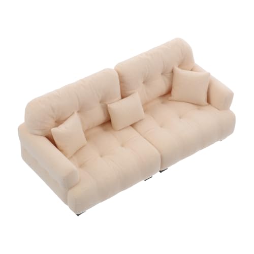 HANABASS Mini Zimmerpuppen Modell Puppenhaus Miniatur Spielhäuser Puppen Requisiten Stuhl Wohnaccessoires Zimmerdekor Kleine Gastgeschenke – Möbel Kissen Winziges von HANABASS