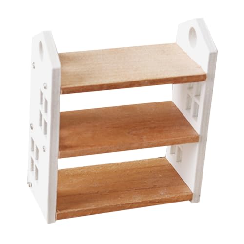 HANABASS Mini-hausmöbel Aus Holz Kleines Bücherregal Bücherregale Möbel Bücherregal Mini-bücherregal Aus Holz Mini -anzeigeregal Hölzerne Mini Möbel Mini-Regal Miniatur-bücherregal Hölzern HANABASS Mini-hausmöbel Aus Holz Kleines Bücherregal Bücherregale Möbel Bücherregal Mini-bücherregal Aus Holz Mini -anzeigeregal Hölzerne Mini Möbel Mini-Regal Miniatur-bücherregal Hölzern von HANABASS