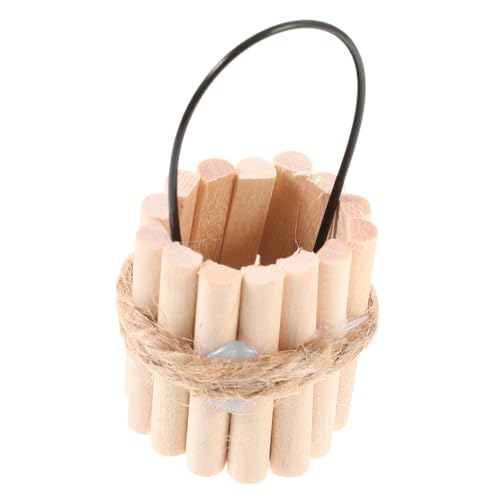 HANABASS Mini -simulierter Holzwassereimer Puppe realistisch Zubehör Möbel für Miniatur-Eimer-Modell Miniatur-Eimer- Miniaturhausdekor Dollhouse Dekorationen Eisen HANABASS Mini -simulierter Holzwassereimer Puppe realistisch Zubehör Möbel für Miniatur-Eimer-Modell Miniatur-Eimer- Miniaturhausdekor Dollhouse Dekorationen Eisen von HANABASS