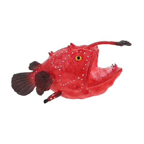 HANABASS Miniatur Anglerfisch Tiefsee Fisch Modell Realistische Kunststoff Meeresbewohner für Wissenschaftliches Lernen Pädagogische Tier Figuren für Klassenzimmer und Entdeckung HANABASS Miniatur Anglerfisch Tiefsee Fisch Modell Realistische Kunststoff Meeresbewohner für Wissenschaftliches Lernen Pädagogische Tier Figuren für Klassenzimmer und Entdeckung von HANABASS