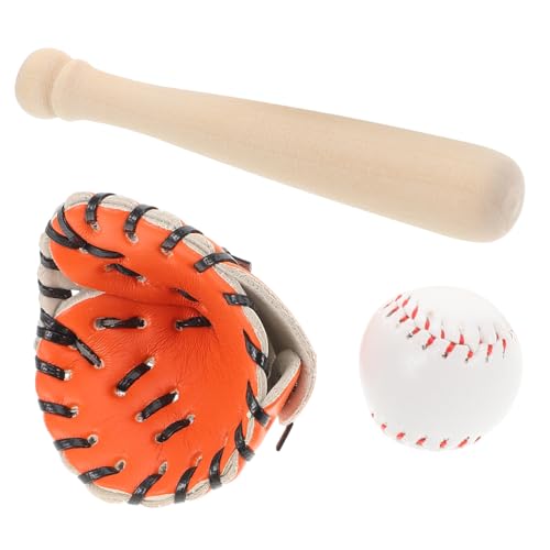 HANABASS Miniatur Baseball Set Teiliges Outdoor Baseball und Softball Zubehör Farblich Lebhaftes Tragbares Freizeit Sport Accessoire für Puppenhaus und Bastelbedarf HANABASS Miniatur Baseball Set Teiliges Outdoor Baseball und Softball Zubehör Farblich Lebhaftes Tragbares Freizeit Sport Accessoire für Puppenhaus und Bastelbedarf von HANABASS