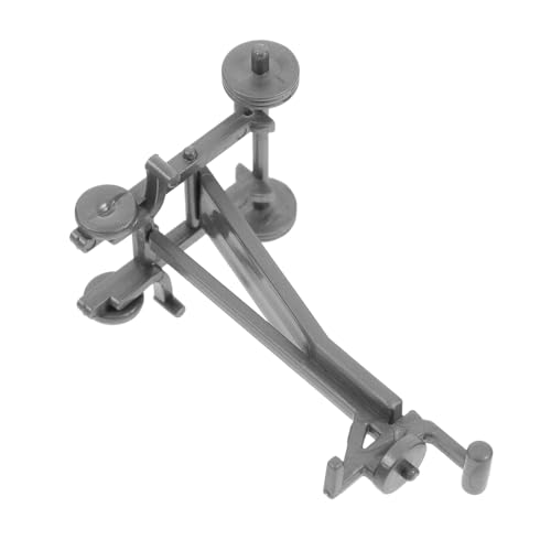 HANABASS Miniatur Fitnessgeräte Modell Puppenhaus Dekoration Realistische Sportausrüstung DIY Mini Gym Zubehör für Spielhaus Innenräume Lernspaß und Bastelset von HANABASS