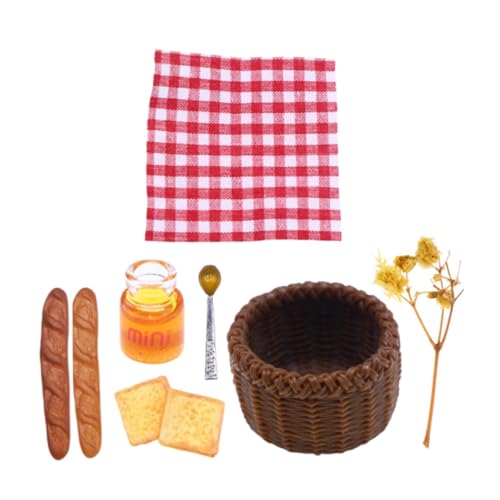 HANABASS Miniatur Frühstückskorb Realistisch Gestaltetes Puppenhaus Zubehör Detailgetreue Brotkorb Dekoration Teiliges DIY Miniatur Brotkorb Kit als Foto Requisite und Lernspielzeug HANABASS Miniatur Frühstückskorb Realistisch Gestaltetes Puppenhaus Zubehör Detailgetreue Brotkorb Dekoration Teiliges DIY Miniatur Brotkorb Kit als Foto Requisite und Lernspielzeug von HANABASS