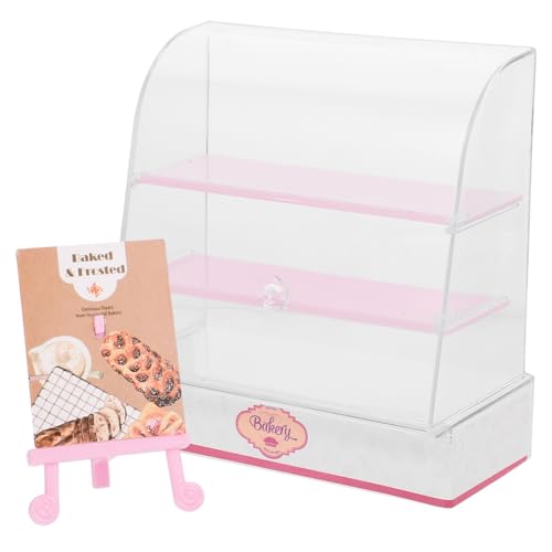 HANABASS Miniatur-Kuchenschrank- Puppenhaus-Kuchen-Display Miniaturen Puppenhaus-Miniaturartikel Puppenhaus-Küchenmodell Puppenhaus Obstregal Dollhouside -Kabinett Abs Rosa HANABASS Miniatur-Kuchenschrank- Puppenhaus-Kuchen-Display Miniaturen Puppenhaus-Miniaturartikel Puppenhaus-Küchenmodell Puppenhaus Obstregal Dollhouside -Kabinett Abs Rosa von HANABASS