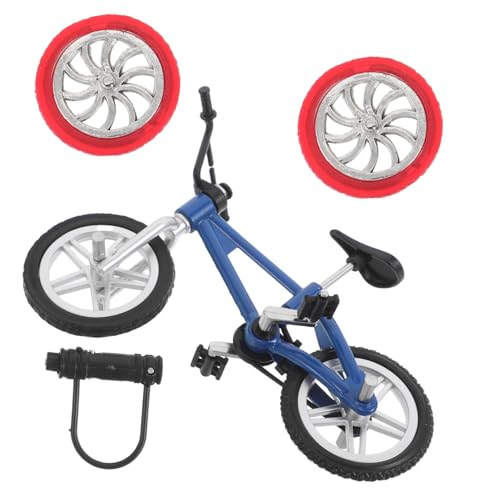 HANABASS Miniatur Mountainbike Modell aus Legierung Realistisches Finger Fahrrad Kreative Fahrrad Deko für Sammler und DIY Szenen und Party Favor HANABASS Miniatur Mountainbike Modell aus Legierung Realistisches Finger Fahrrad Kreative Fahrrad Deko für Sammler und DIY Szenen und Party Favor von HANABASS