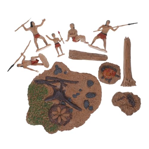 HANABASS Miniatur Primitive Menschen Modell Langlebige Kunststoff Figuren Kreative Urmensch Dekoration für DIY Bonsai Puppenhaus Mikrolandschaft für Kunstliebhaber HANABASS Miniatur Primitive Menschen Modell Langlebige Kunststoff Figuren Kreative Urmensch Dekoration für DIY Bonsai Puppenhaus Mikrolandschaft für Kunstliebhaber von HANABASS