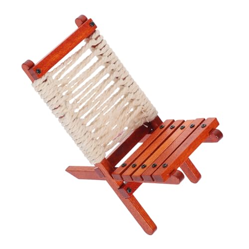 HANABASS Miniatur Puppenhaus Klappstuhl Outdoor Gartenstuhl Mini Lounge Modell Faltbarer Mini Sessel Leichtes Dekorationsmöbel für Puppenhaus Kompakt und Handlich für DIY und Sammler HANABASS Miniatur Puppenhaus Klappstuhl Outdoor Gartenstuhl Mini Lounge Modell Faltbarer Mini Sessel Leichtes Dekorationsmöbel für Puppenhaus Kompakt und Handlich für DIY und Sammler von HANABASS