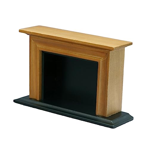 HANABASS Miniatur Puppenhaus Möbel Kamin Modell Robuste Mini Furniture Dekoration für Wohnzimmer Realistische Verschleißfeste Handwerkskunst Sicher für DIY und Modellbau HANABASS Miniatur Puppenhaus Möbel Kamin Modell Robuste Mini Furniture Dekoration für Wohnzimmer Realistische Verschleißfeste Handwerkskunst Sicher für DIY und Modellbau von HANABASS