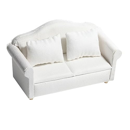 HANABASS Miniatur Sofa Set für Puppenhaus Teiliges Möbelset mit Kissen für Wohnraumdekoration Puppenzubehör und DIY Modelle HANABASS Miniatur Sofa Set für Puppenhaus Teiliges Möbelset mit Kissen für Wohnraumdekoration Puppenzubehör und DIY Modelle von HANABASS
