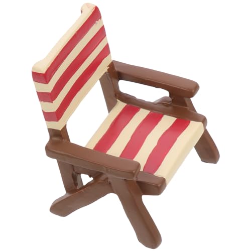 HANABASS Miniatur Stuhl Deko für Puppenhaus Kleiner Strandstuhl Resin Kleiner Möbel Simulation Zubehör für Haus HANABASS Miniatur Stuhl Deko für Puppenhaus Kleiner Strandstuhl Resin Kleiner Möbel Simulation Zubehör für Haus von HANABASS