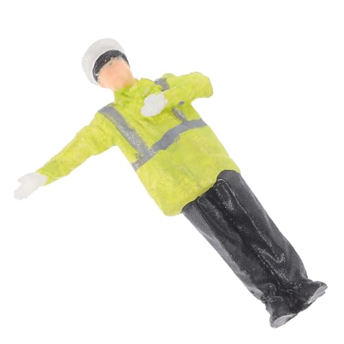 HANABASS Miniatur Verkehrs Polizei Modell Detailreiche Micro Landscape Dekoration Sandtisch Zubehör Puppenhaus Figur Handbemalt für Kreative Straßenszenen und DIY Landschaften HANABASS Miniatur Verkehrs Polizei Modell Detailreiche Micro Landscape Dekoration Sandtisch Zubehör Puppenhaus Figur Handbemalt für Kreative Straßenszenen und DIY Landschaften von HANABASS