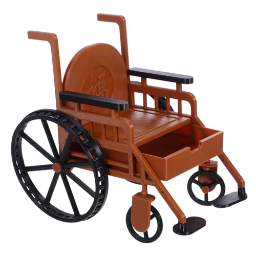 HANABASS Miniatur mit Krücke Realistische Puppenhaus Deko Kompatibel für Bjd Puppen Zubehör für Rollenspiel Sammler HANABASS Miniatur mit Krücke Realistische Puppenhaus Deko Kompatibel für Bjd Puppen Zubehör für Rollenspiel Sammler von HANABASS