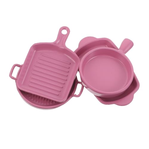 HANABASS Miniature Dollhouse Tableware Rot Miniature Food Plates Steak Dish Models Sicher Leicht Für DIY Puppenhaus Küchenzubehör Küche Zubehör HANABASS Miniature Dollhouse Tableware Rot Miniature Food Plates Steak Dish Models Sicher Leicht Für DIY Puppenhaus Küchenzubehör Küche Zubehör von HANABASS