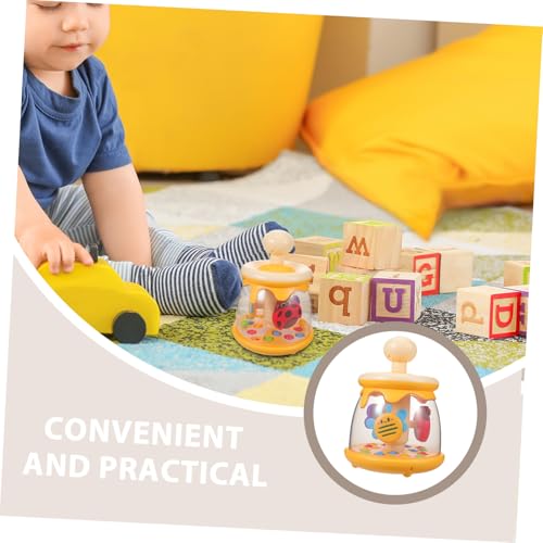 HANABASS Drück Und Drehspielzeug Für Junge Mädchen Insektenmodell Montessori-aktivitätsspielzeug Sensorisches Lernspielzeug Feinmotorik Taktiles Hüpfspielzeug Für Jungen Und Mädchen von HANABASS