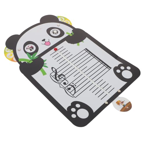 HANABASS Musik-lernkarte Panda-Design Fünf-Linien-notentafel Bewegliches Übungsboard Anfänger Rhythmus-Training Musiktheorie Lernhilfe für Zuhause Schule HANABASS Musik-lernkarte Panda-Design Fünf-Linien-notentafel Bewegliches Übungsboard Anfänger Rhythmus-Training Musiktheorie Lernhilfe für Zuhause Schule von HANABASS