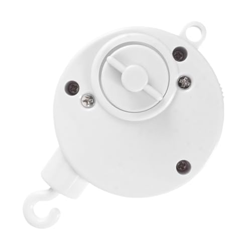 HANABASS Musikalische Krippe Bett Glocke Krippe Musical Mobile Musik Musical Krippe Kunststoff Weiß von HANABASS