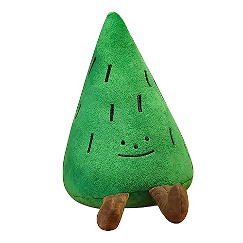 HANABASS Niedliches Pine Tree Plüschkissen Kuscheltier Sofa Dekokissen Leichtes Weiches für Mädchen Jungen Kinderzimmer Geburtstag Weihnachten von HANABASS