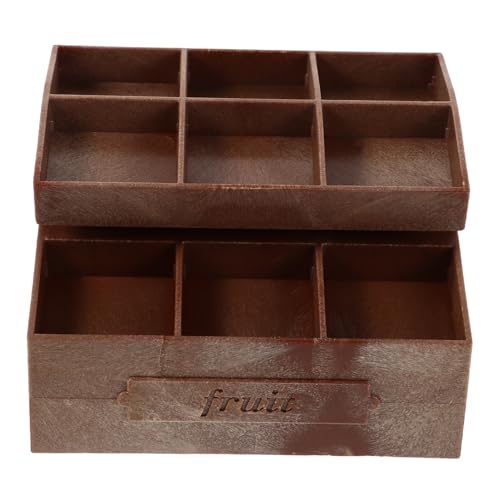 HANABASS Obst und Gemüse Rack für Realistisches Spielzeugregal Geeignet für Kreatives Rollenspiel Dekoration für Puppenhäuser HANABASS Obst und Gemüse Rack für Realistisches Spielzeugregal Geeignet für Kreatives Rollenspiel Dekoration für Puppenhäuser von HANABASS