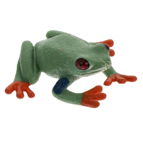 HANABASS Pädagogisches Froschspielzeug aus Lebensechtes Tiermodell für Lernspielzeug Tierkunde Dekorative Amphibienfigur von HANABASS