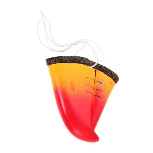 HANABASS Papageien Nase Kostüm Realistische Tiermaske für Cosplay Halloween Vielseitiges Zubehör für Themenpartys Einfache Anbringung Langlebiges Material von HANABASS