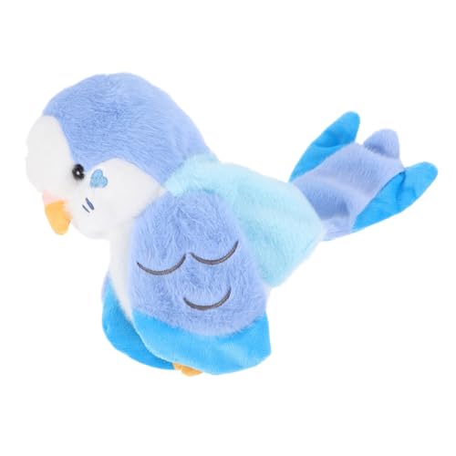 HANABASS Papageienpuppe Tierpuppe Cartoon-Puppenspielzeug lustige Papagei Handpuppe Marionetten kreatives Puppenspielzeug Simulation Papageienmodell Plüsch Blue HANABASS Papageienpuppe Tierpuppe Cartoon-Puppenspielzeug lustige Papagei Handpuppe Marionetten kreatives Puppenspielzeug Simulation Papageienmodell Plüsch Blue von HANABASS