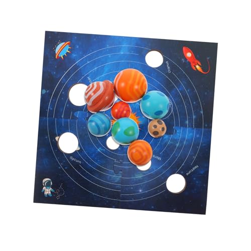 HANABASS Planetenkognitive Toys Lernziele Board Kinderpuzzle Kleinkind -solarsystemspielzeug Für Gehirnentwicklung Puzzletafel Solarsystemplatine Wissenschaftliches Rätsel Holz HANABASS Planetenkognitive Toys Lernziele Board Kinderpuzzle Kleinkind -solarsystemspielzeug Für Gehirnentwicklung Puzzletafel Solarsystemplatine Wissenschaftliches Rätsel Holz von HANABASS