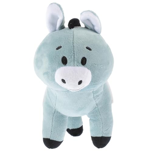 HANABASS Plüsch Eselpuppe Weiches Kuscheltier für Bezaubernde Cartoon Figur aus Langlebigem Baumwollmaterial Fördert Kreatives von HANABASS