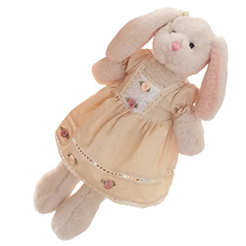 HANABASS Plüsch Hase Stofftier Weiches Kaninchen Kuscheltier für Geburtstagsgeschenk und Liebevolle Dekoration aus Hochwertigem Material Einzigartiges Design HANABASS Plüsch Hase Stofftier Weiches Kaninchen Kuscheltier für Geburtstagsgeschenk und Liebevolle Dekoration aus Hochwertigem Material Einzigartiges Design von HANABASS