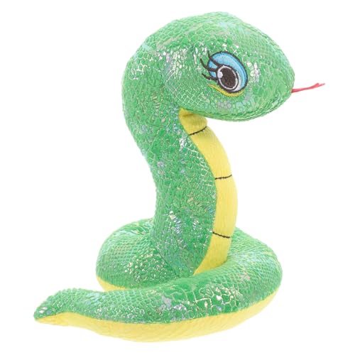 HANABASS Plüsch Schlange mit Glitzer und Pailletten Realistisches Kuscheltier für Halloween Partys und Dekoration als Scherzartikel und Geburtstagsgeschenk HANABASS Plüsch Schlange mit Glitzer und Pailletten Realistisches Kuscheltier für Halloween Partys und Dekoration als Scherzartikel und Geburtstagsgeschenk von HANABASS