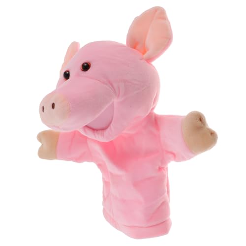 HANABASS Plüsch Schwein Handpuppe Lustiges Tier Handspielzeug für Interaktives Rollenspielzeug Kreativität und Kommunikation für Puppentheater und Geschichten HANABASS Plüsch Schwein Handpuppe Lustiges Tier Handspielzeug für Interaktives Rollenspielzeug Kreativität und Kommunikation für Puppentheater und Geschichten von HANABASS