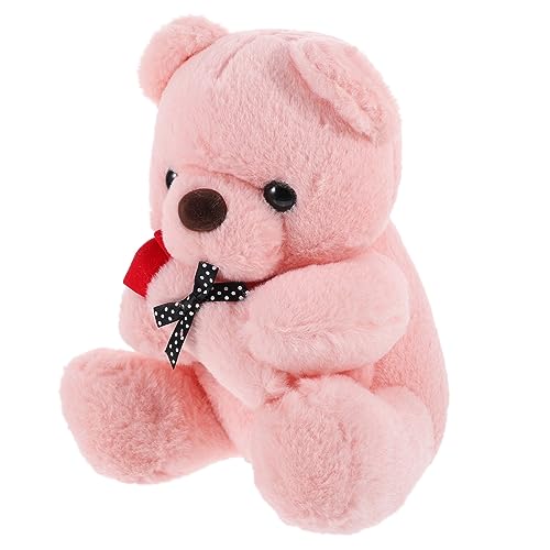 HANABASS Plüschbär Kuscheltier mit Rosenherz Weicher Stofftier Bär zum Valentinstag Niedlicher Cartoon als und Dekoration für Sofa und Wohnzimmer HANABASS Plüschbär Kuscheltier mit Rosenherz Weicher Stofftier Bär zum Valentinstag Niedlicher Cartoon als und Dekoration für Sofa und Wohnzimmer von HANABASS