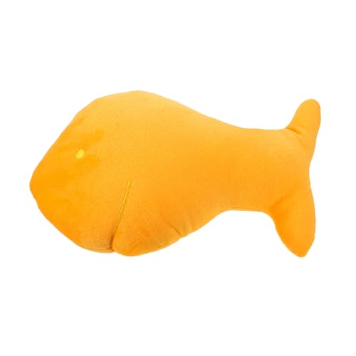 HANABASS Plüschspielzeugfisch Kuscheltier Kopfkissen Plüsch Fischkissen Gefüllter Fischplüsch Plüschtier Fisch Fischpuppe Plüschfisch Fisch Gefüllte Puppe Plüschtiere Yellow HANABASS Plüschspielzeugfisch Kuscheltier Kopfkissen Plüsch Fischkissen Gefüllter Fischplüsch Plüschtier Fisch Fischpuppe Plüschfisch Fisch Gefüllte Puppe Plüschtiere Yellow von HANABASS