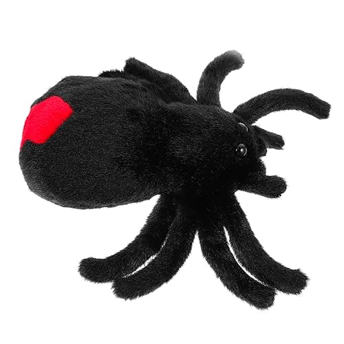 HANABASS Plüschspinne Realistische Stofftier Spinnenpuppe Halloween Dekoration Weiches Kuscheltier Für Party Dekorationszwecke HANABASS Plüschspinne Realistische Stofftier Spinnenpuppe Halloween Dekoration Weiches Kuscheltier Für Party Dekorationszwecke von HANABASS