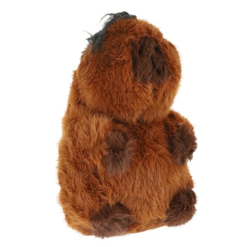 HANABASS Plüschtierpuppe Stofftiere Capybara Plüschspielzeug Stoffpuppe Capybara Puppen Plüschtier Stofftiere Stofftierpuppe Kinderspielzeug Pp Baumwolle von HANABASS