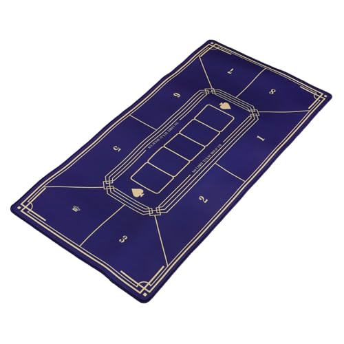 HANABASS Pokermatte Zusammen Mit Roulette Gaming Tischdecke Poker Gaming Tischunterlage Spiel Tischunterlage Roulette Gaming Matte Poker Spielmatte Mahjong Tischunterlage Poker von HANABASS