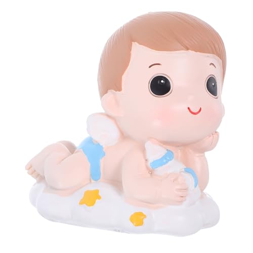 HANABASS Prinz Kuchen Dekoration Resin Junge Tortendeko für Geburtstagsfeiern Hübsches Ornament für Unvergessliche für Kindergeburtstage und von HANABASS