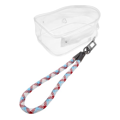 HANABASS Puppen Aufbewahrungstasche Organizer Taschen Puppen Reisetasche PVC Aufbewahrungs Organizer Transparente Aufbewahrungstasche Vitrinen Für Sammlerstücke Stofftier von HANABASS