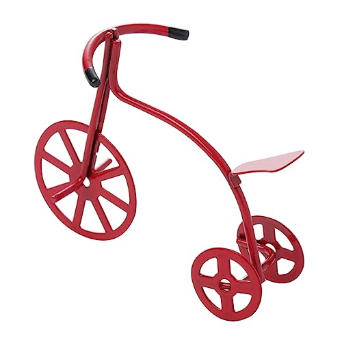 HANABASS Puppenautomodell Minis Innere Mini-Marke Dekorationen Süßes Zimmerdekor winzig -Dreiradmodell Puppenhausmöbel Dreirad Puppenhausdekoration Miniaturmöbel rot HANABASS Puppenautomodell Minis Innere Mini-Marke Dekorationen Süßes Zimmerdekor winzig -Dreiradmodell Puppenhausmöbel Dreirad Puppenhausdekoration Miniaturmöbel rot von HANABASS