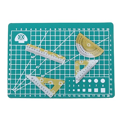 HANABASS Puppenhaus Dekoration Buntes Kleines Lineal mit Matte als und Wohnaccessoire HANABASS Puppenhaus Dekoration Buntes Kleines Lineal mit Matte als und Wohnaccessoire von HANABASS