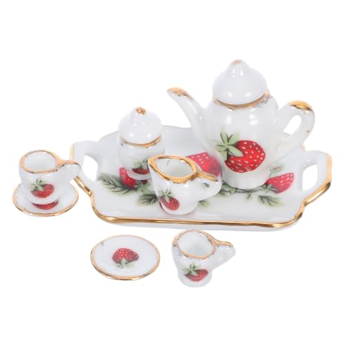 HANABASS Puppenhaus Miniatur Tassen Mini Puppenhaus Tee Tassen Miniatur Kaffeetasse Teetasse Dekor Winzige Teetassen Mini Teetassen Tasse Für Geschirr Modell von HANABASS