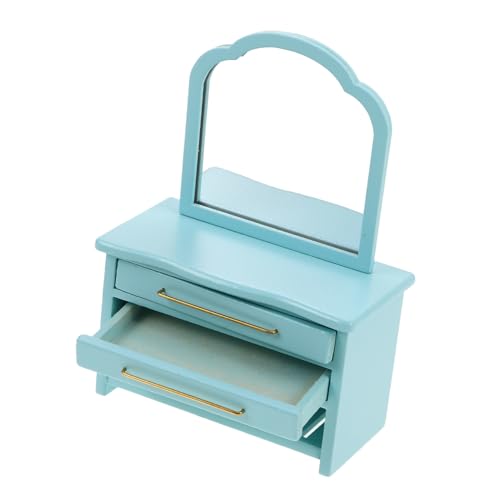 HANABASS Puppenhaus Möbel DIY Blaues Mini Badezimmerschränkchen Vielseitige Puppenhaus Schlafzimmer Dekoration HANABASS Puppenhaus Möbel DIY Blaues Mini Badezimmerschränkchen Vielseitige Puppenhaus Schlafzimmer Dekoration von HANABASS